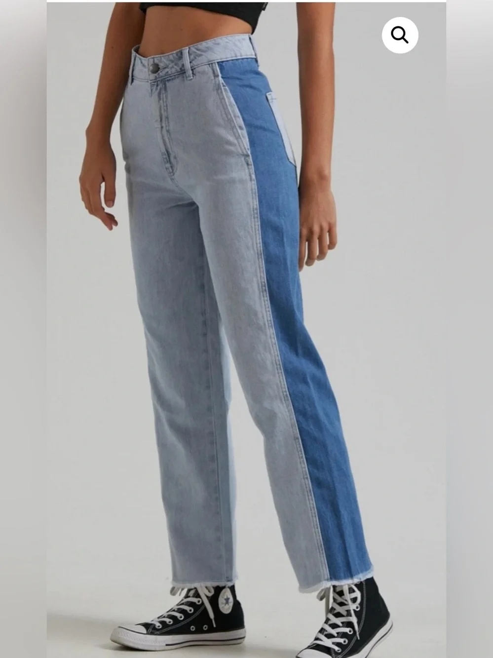 AFENDS SHELBY HEMP DENIM PANEL JEAN